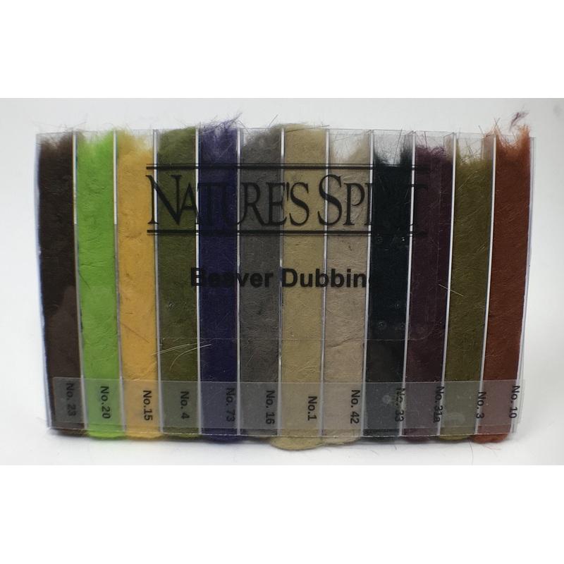 Nature's Spirit Beaver Dubbing Dispenser -12 colors