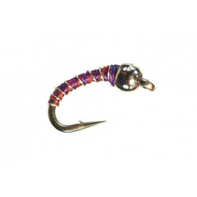 Tungsten Bead Zebra Midge