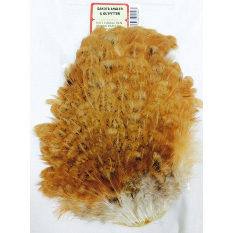 Wapsi Soft Hackle Hen Saddle Patches
