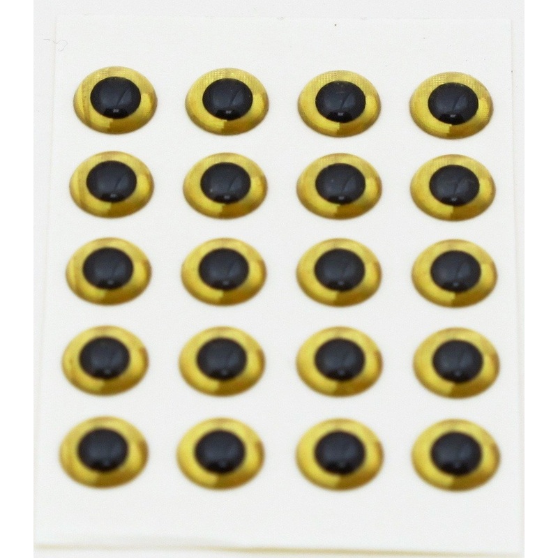 Hareline 3/16" 3D Holographic Eyes