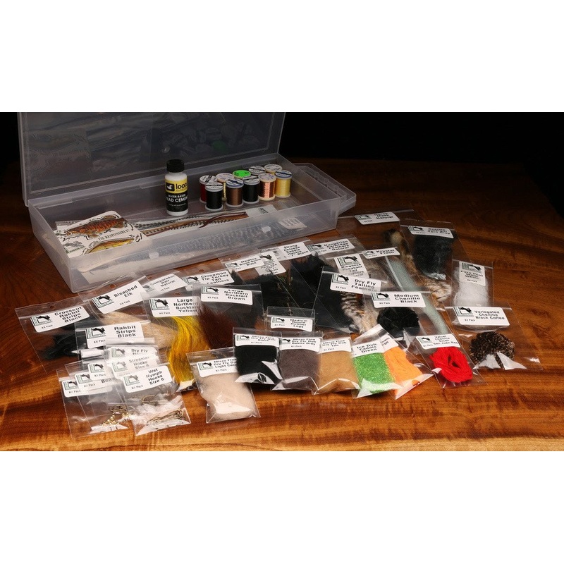 Hareline Fly Tying Material Kit
