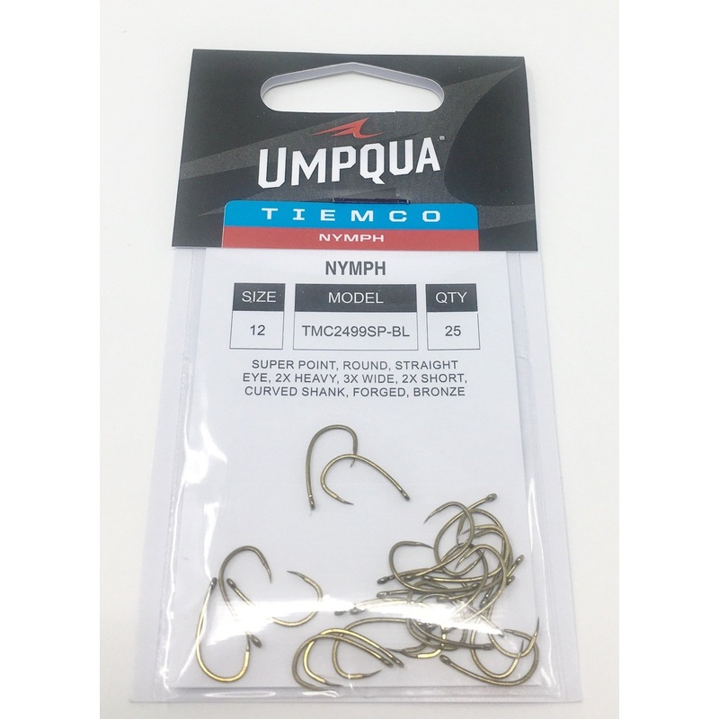 Tiemco 2499SP-BL Hook Bronze 25 pack