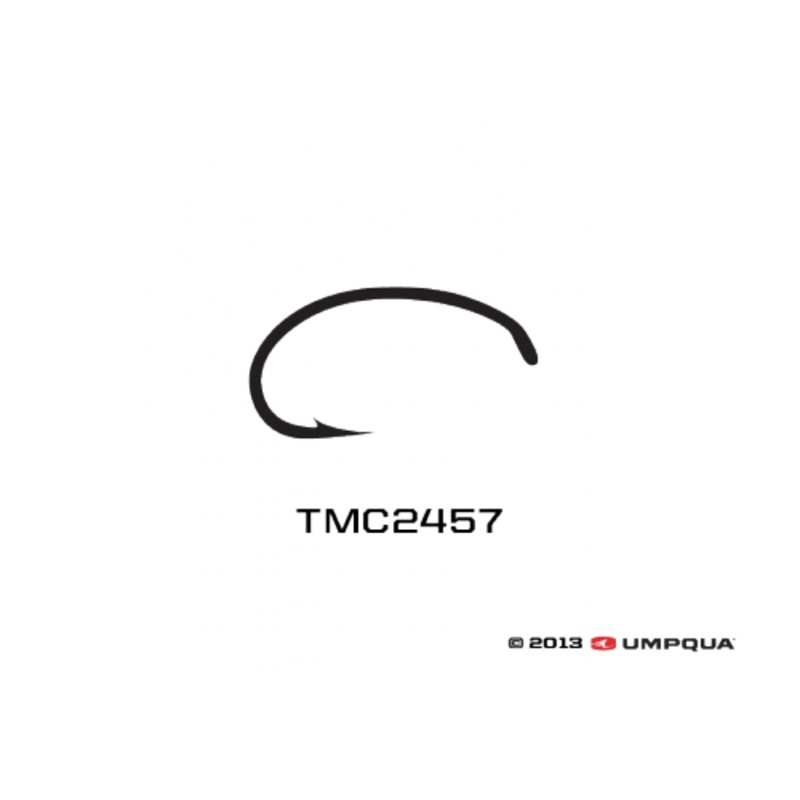 Tiemco 2457 Hook 100 Pack