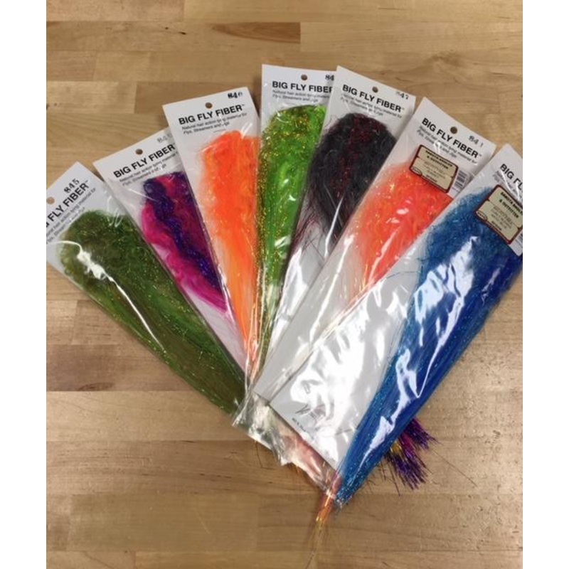 Big Fly Fiber Blend with Curl