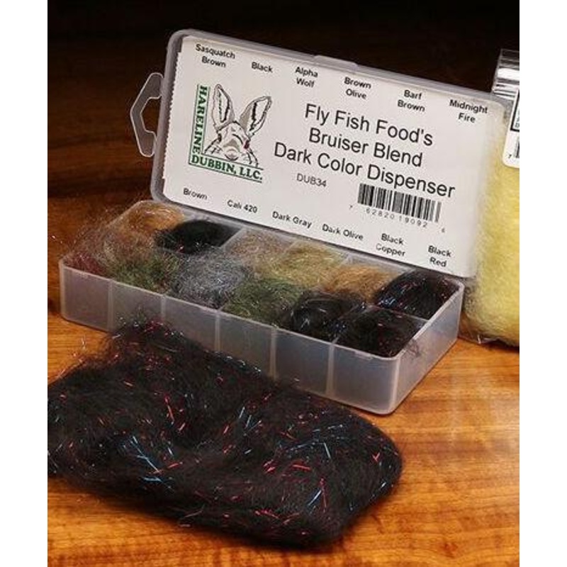 Fly Fish Food's Bruiser Blend Dark Color Dispenser