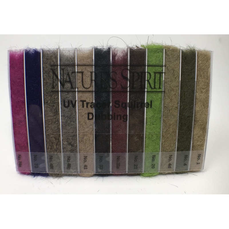 Nature's Spirit UV Tracer Squirrel Dubbing Dispenser