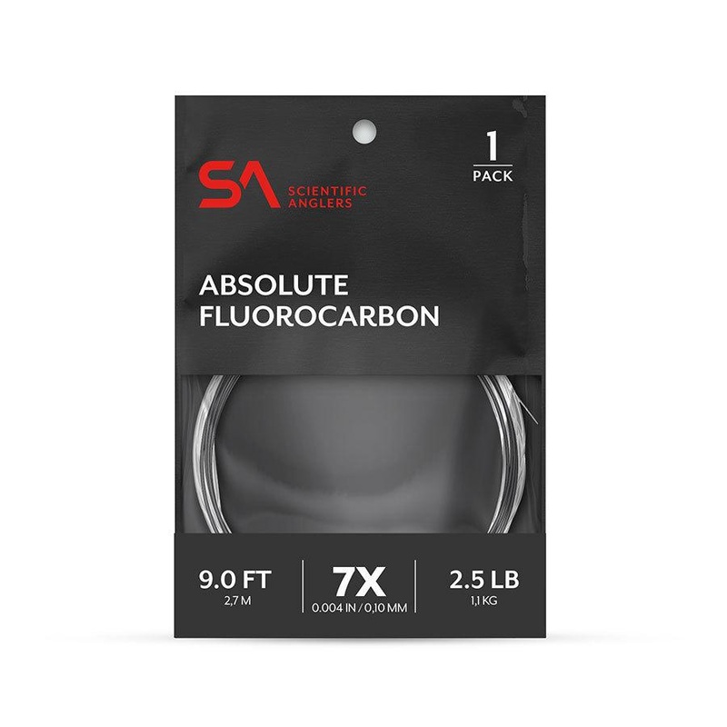Scientific Anglers Absolute Trout Fluorocarbon Leader 9'