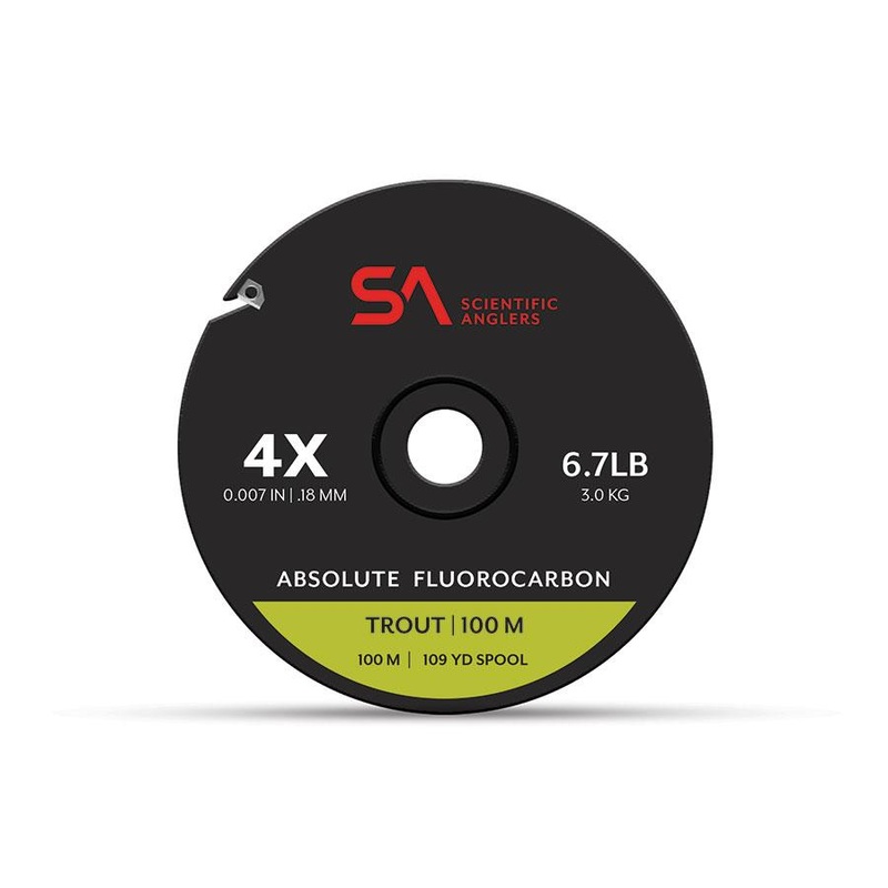 Absolute Fluorocarbon Trout Tippet - 100M