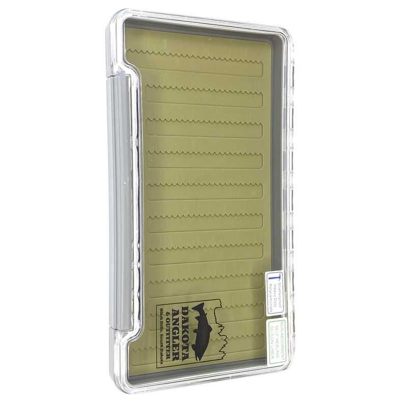 Dakota Angler Slim XL Waterproof Fly Box Silicone Liner