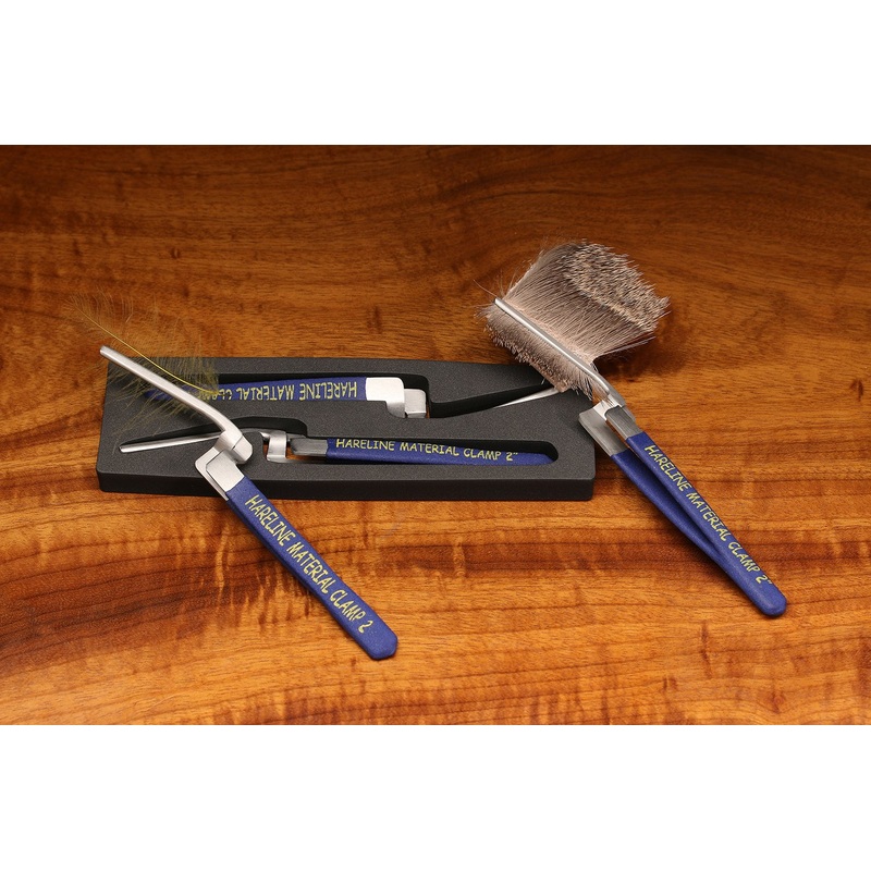 Hareline Long Material Clamp Set