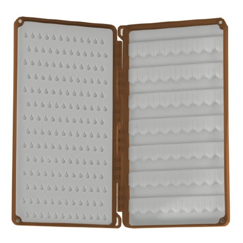 Tacky Double Haul Fly Box- Burnt Orange