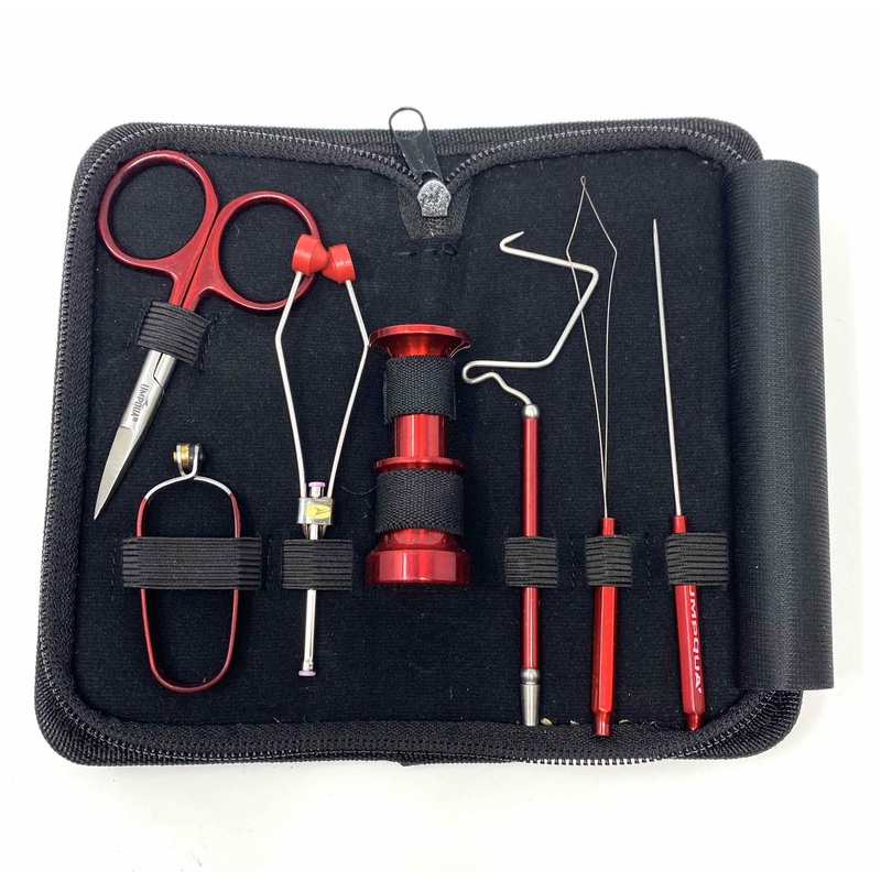 Umpqua Dreamstream 7 Piece Tying Tool Set Red