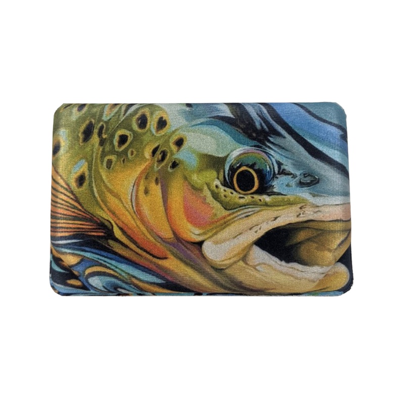 Standard Lycra Covered Trout Design Fly Box