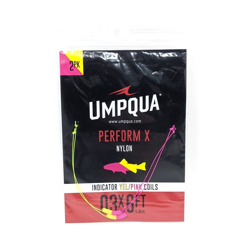 Umpqua Indicator Coil 6' Yellow/Pink 03X (2 pk)