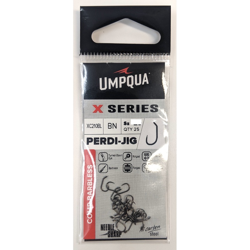 Umpqua XC 210BL-BN PerdiJig Hook 25 Pack