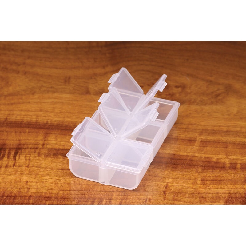 Hareline 6 Compartment Flip Cap Box