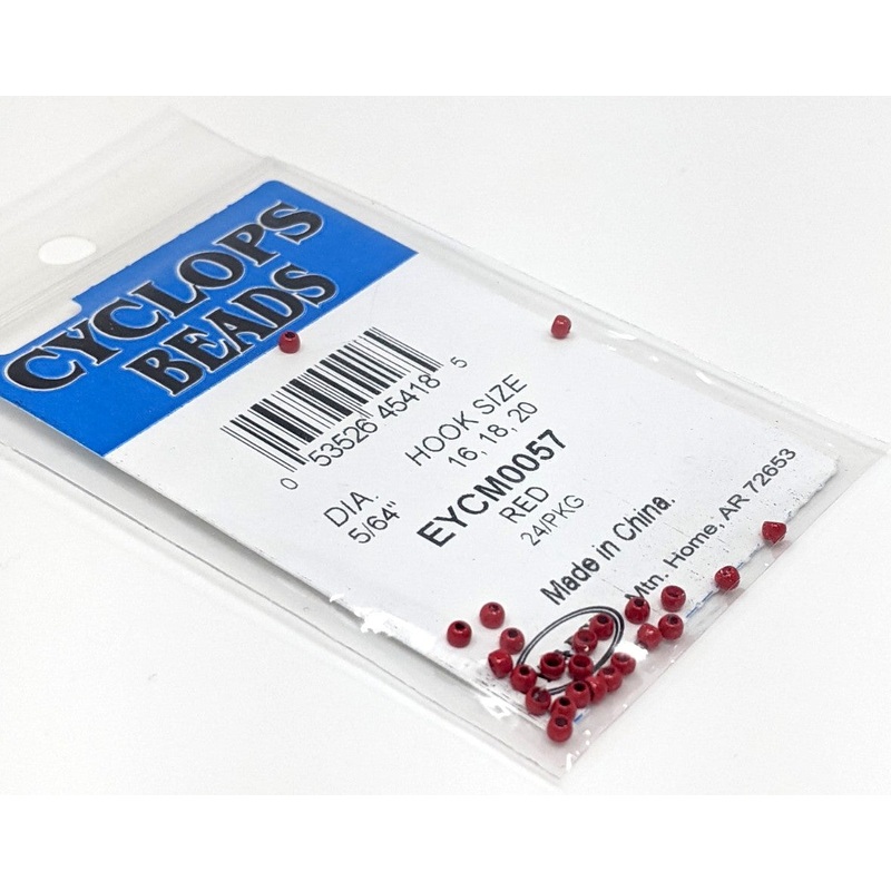 Wapsi Cyclops Bead Red 5/64"