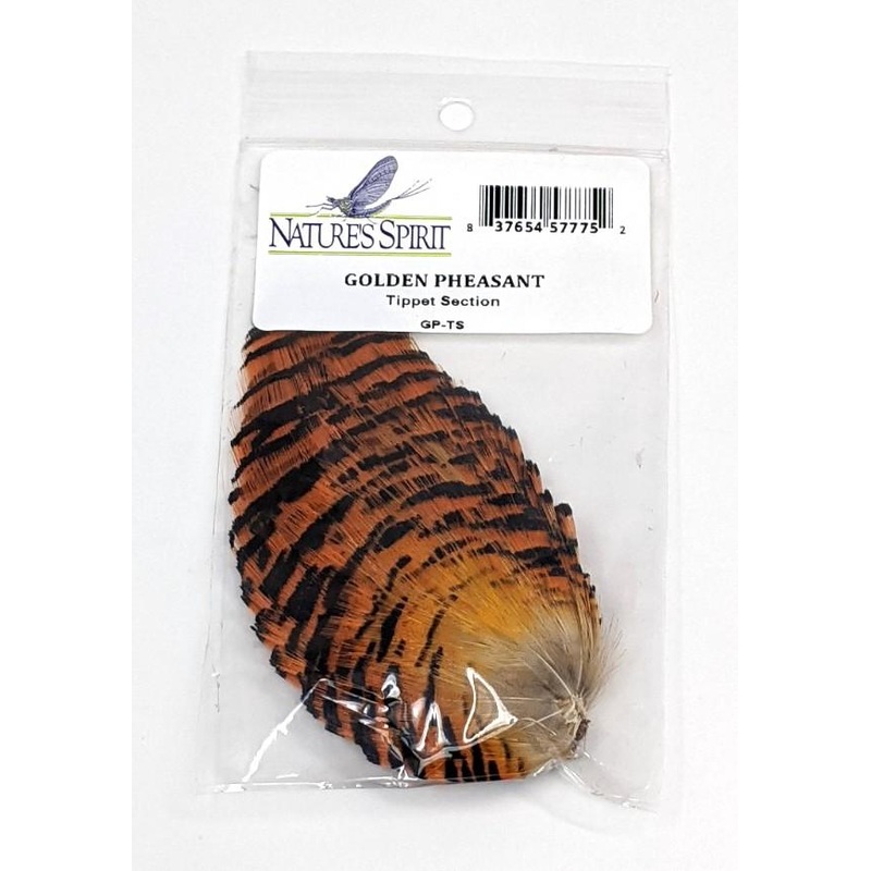Nature's Spirit Golden Pheasant Tippet Section
