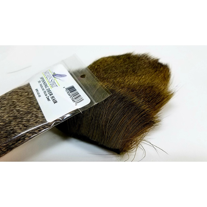 Nature's Spirit Spinning Deer Hair Dyed 3" x 4"