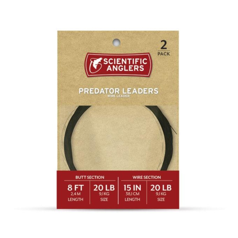 Scientific Anglers Predator Leader 7.5' 2 Pack