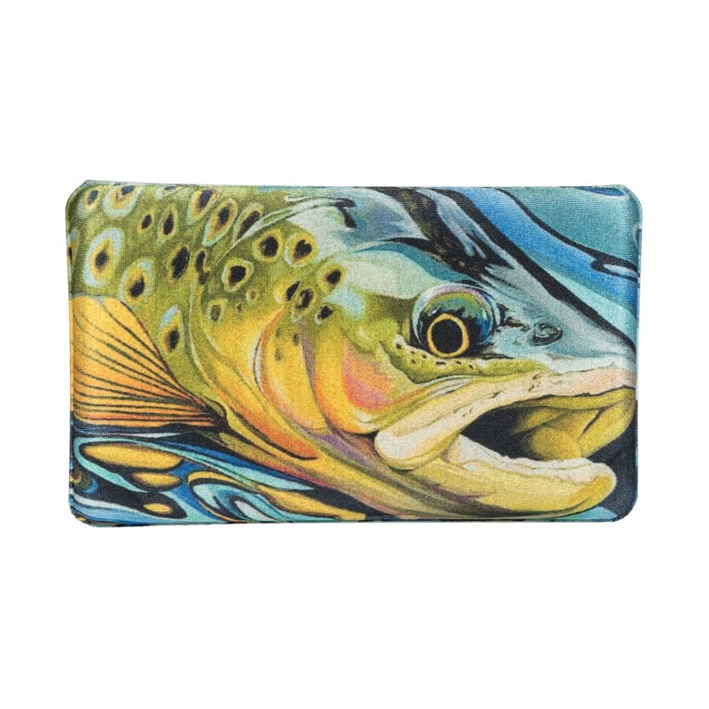 Slim Lycra Covered Trout Design Fly Box