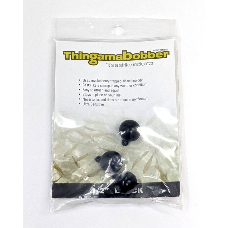 Thingamabobber 3pk - Black 1/2"
