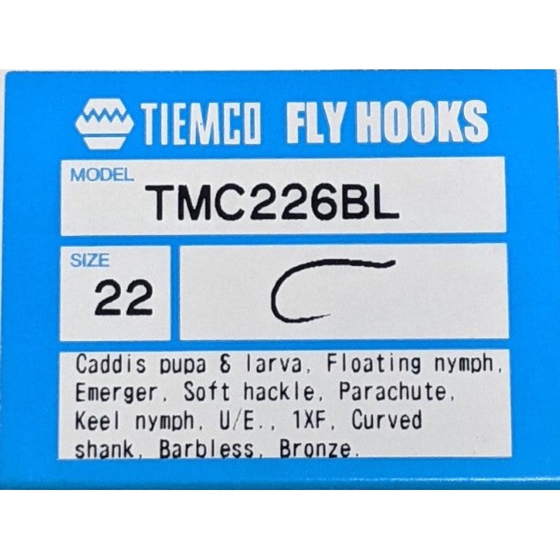 Tiemco 226BL Hook 100 Pack