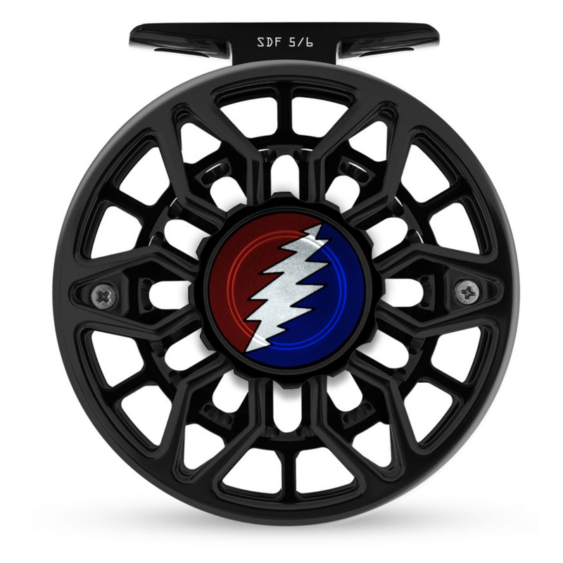 Abel SDF Reel - Grateful Dead Bolt - Black Ported 5/6