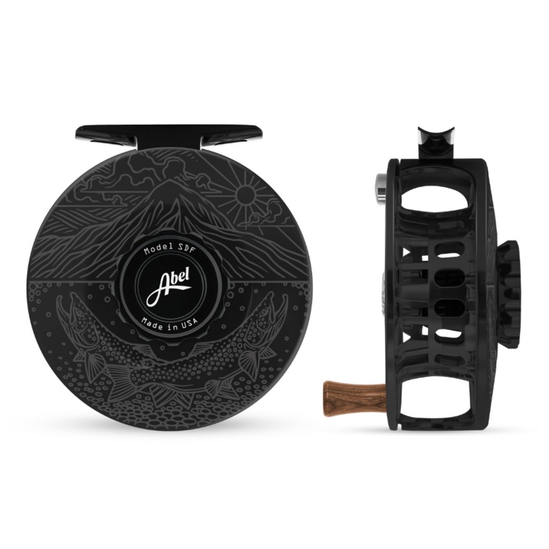 Abel SDF Reel - Underwood Ridge Risers - Black 5/6