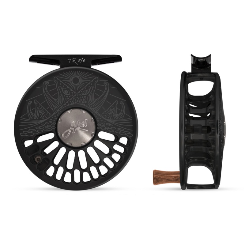 Abel TR Reel - Last Light - Black 5/6