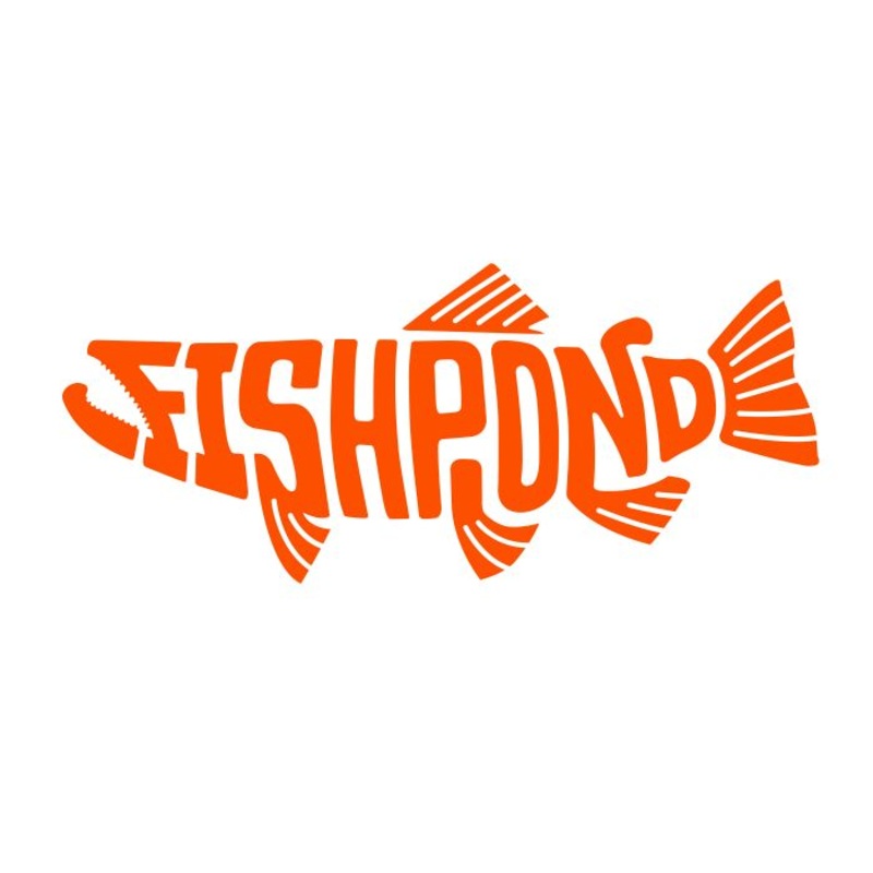 Fishpond Die Cut Stickers