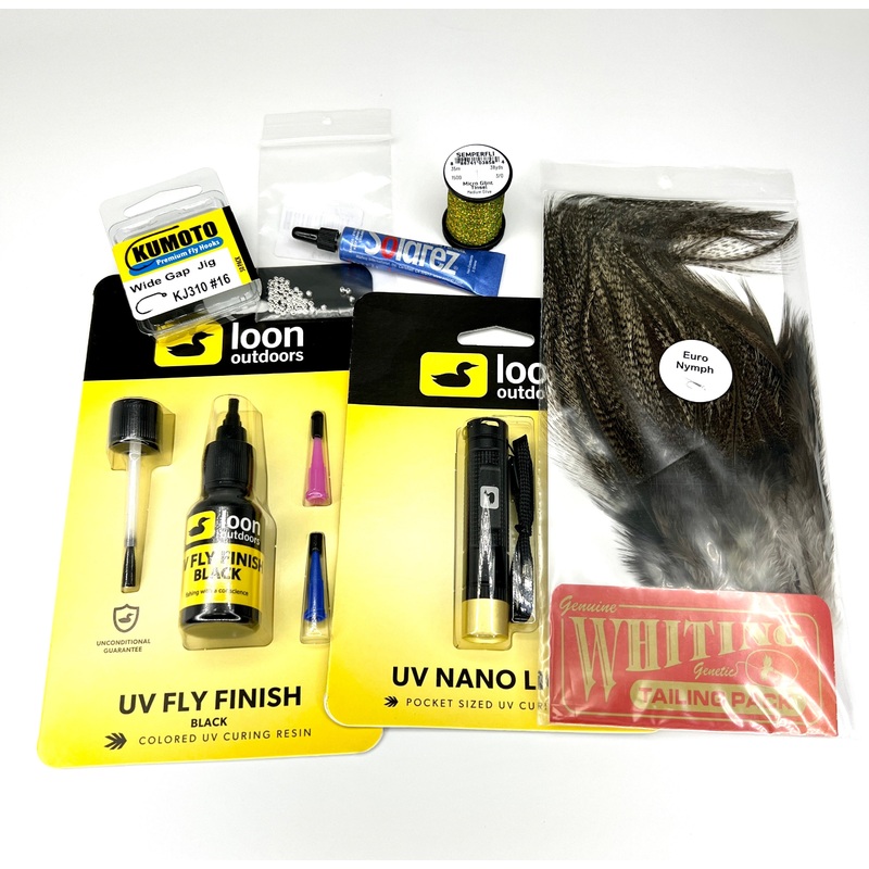 Micro Glint Perdigon Fly Tying Bundle - Complete Economy