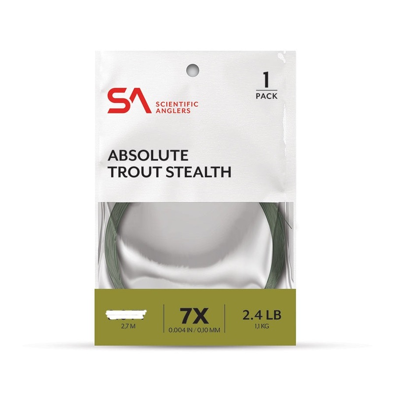 Scientific Anglers Absolute Trout Stealth Leader 7.5'