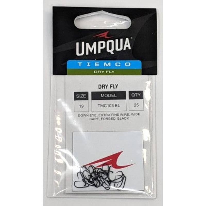 Tiemco 103BL Dry Fly Hook 25 Pack