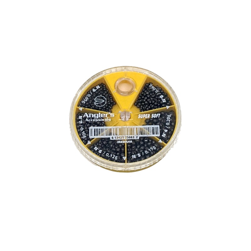 Angler's Accessories Lead Shot Assortment - #04-09