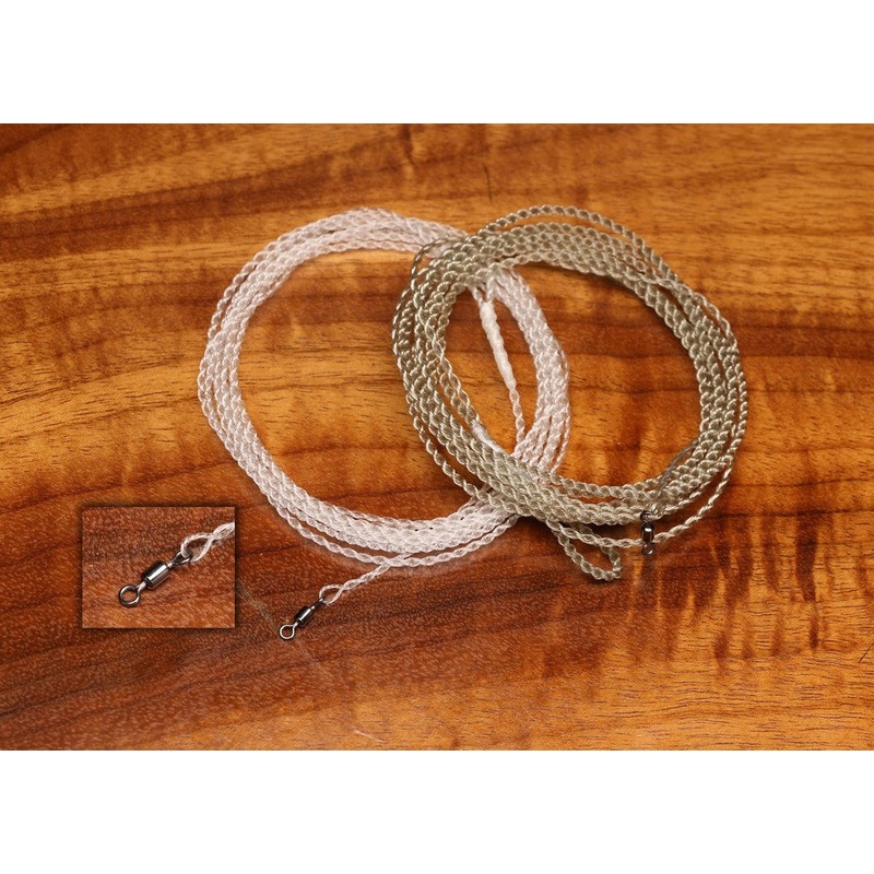 Bug Turner Furled Leader 8' Full Sink w/ Swivel - Fluorocarbon