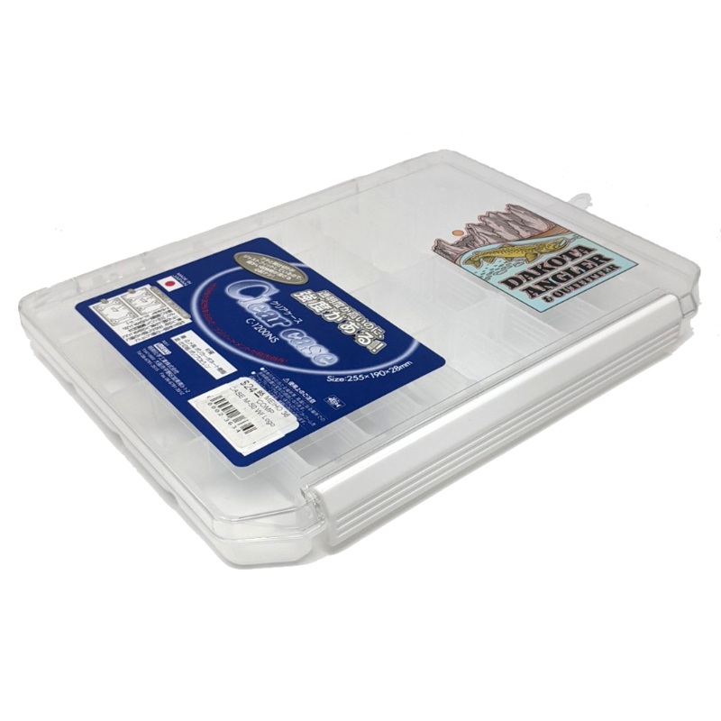 DAO Logo Meiho Clear Case Fly Box