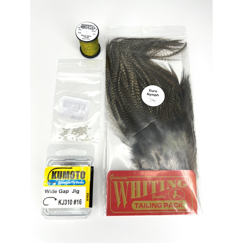 Micro Glint Perdigon Fly Tying Bundle - Without UV Resin & Light
