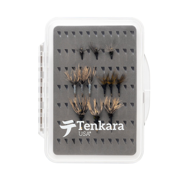 Tenkara Fly Assortment - 12 flies in box