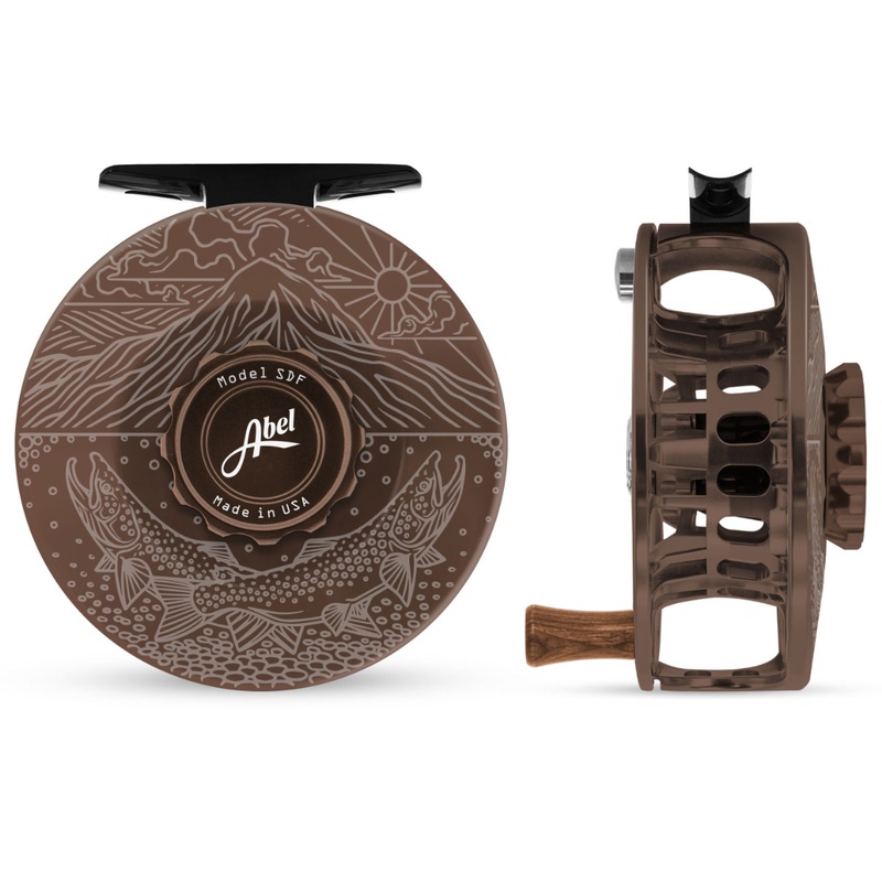 Abel SDF Reel - Underwood Ridge Risers - Dark Brown 5/6