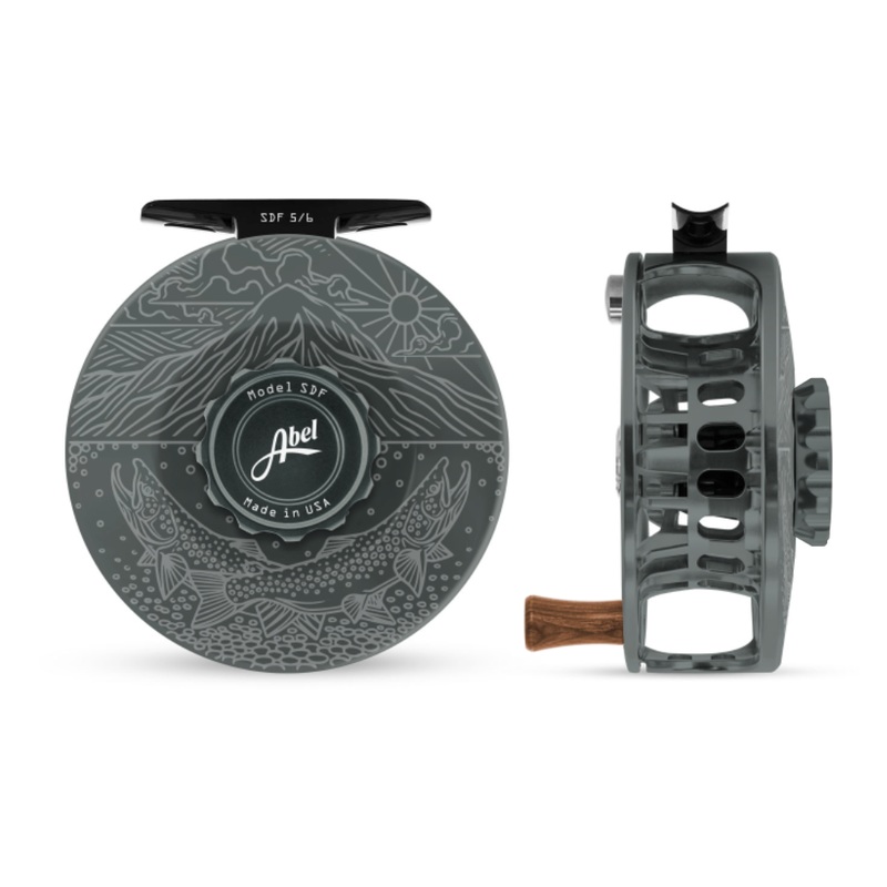 Abel SDF Reel - Underwood Ridge Risers - Slate Gray 5/6