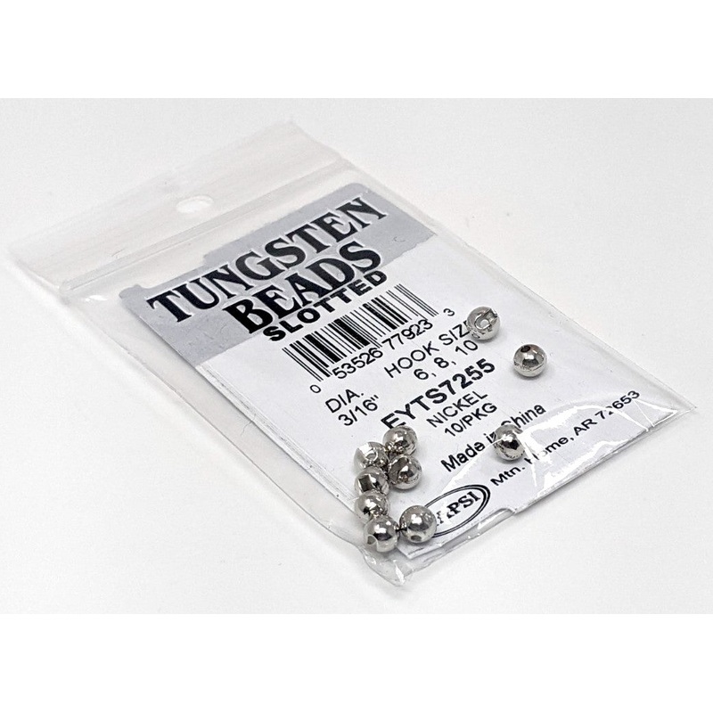 Wapsi Tungsten Slotted Beads