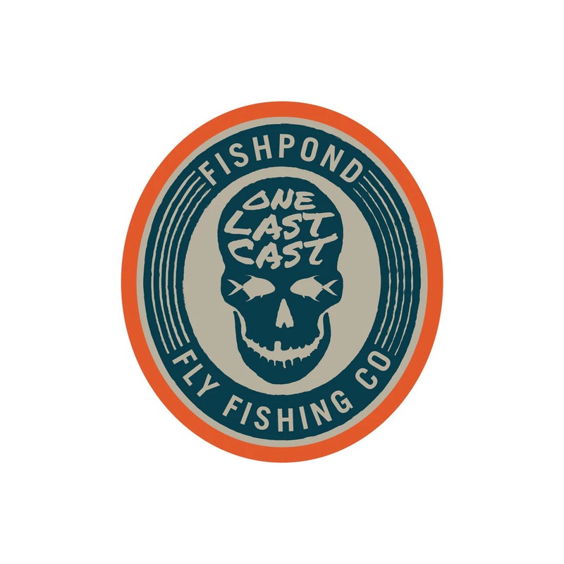 Fishpond Last Call Sticker 5"