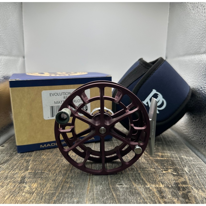 Ross Reels Evolution LTX Special Edition-Matte Merlot