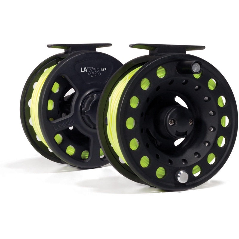 Leeda Ready To Fish Fly Reel 7/8 with WF7F Fly Line