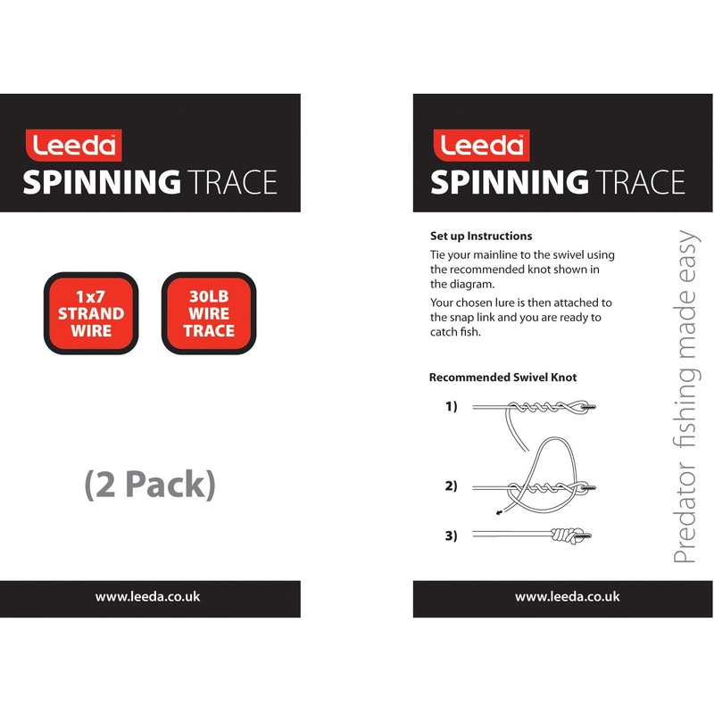 Leeda Spinning Trace 30lb