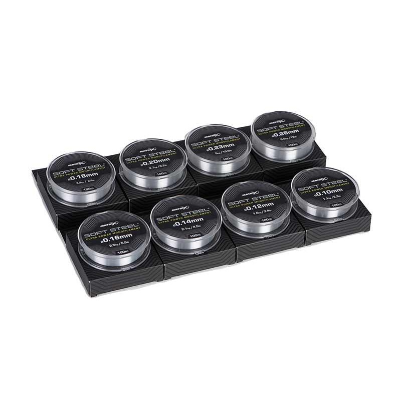 Matrix Soft Steel Ultra Power Monofilament - 100m
