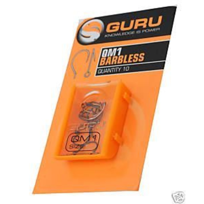 Guru QM1 Barbless hooks