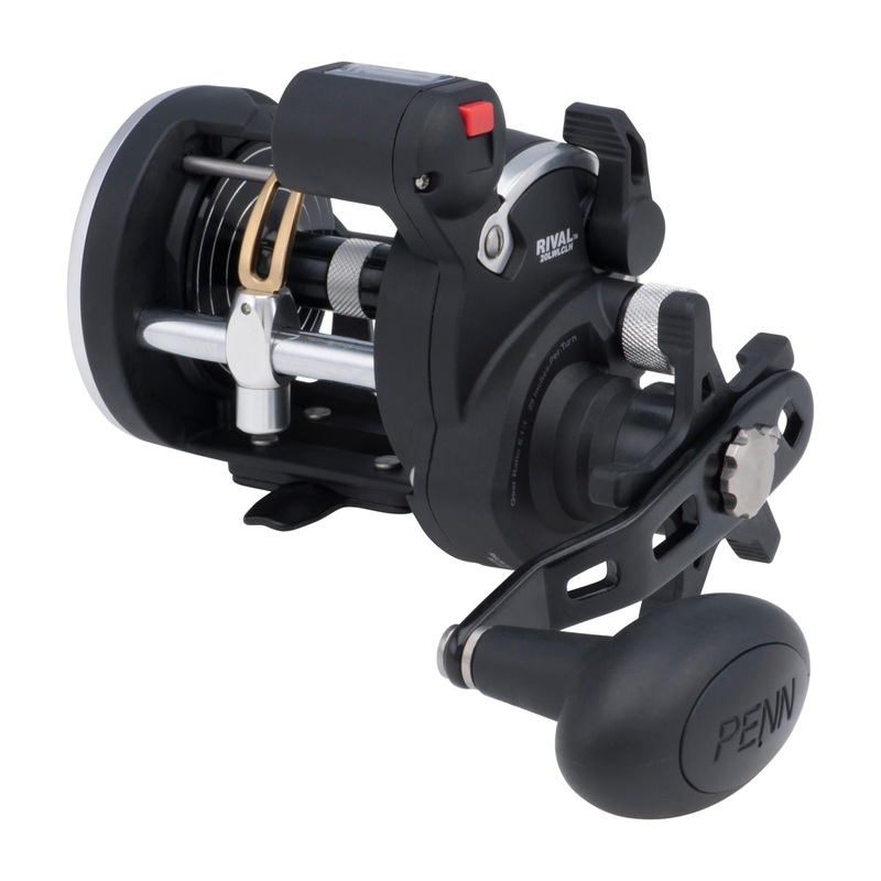 Penn Rival 20 Level Wind Line Counter Left Hand