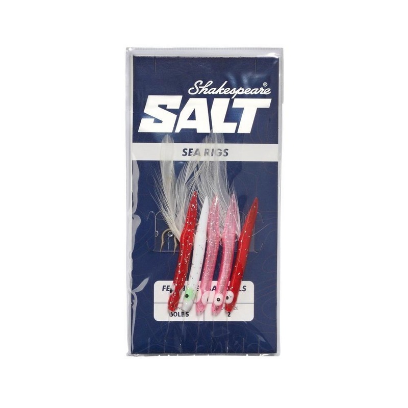 Shakespeare Salt Rig - Feathered Sandeels